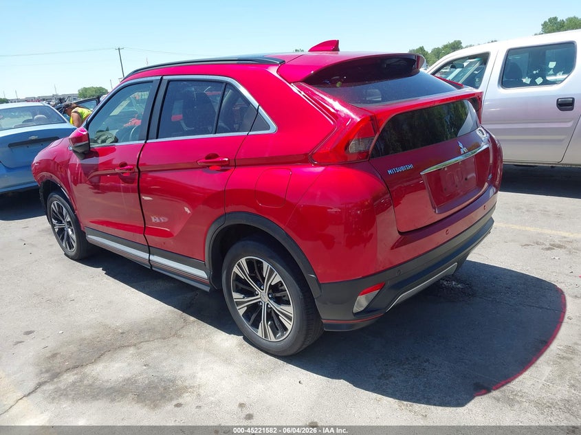 Vin: ja4at5aaxkz001875, lot: 45719342, mitsubishi eclipse cross sel 20193
