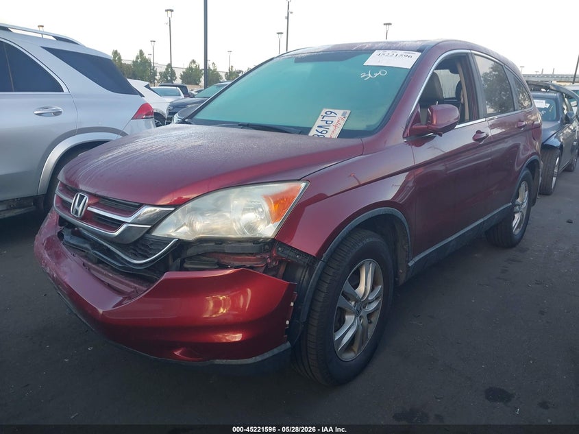 2010 Honda Cr-V Ex-L 5J6RE3H76AL014622 photo 1