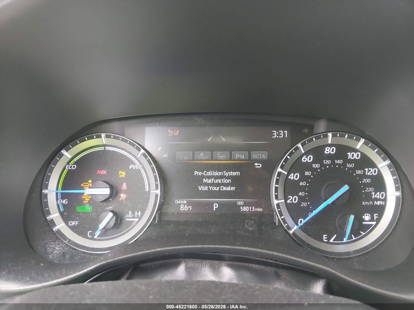 VIN: 5TDDBRCH4LS010307 2020 TOYOTA HIGHLANDER HYBRID LIMITED