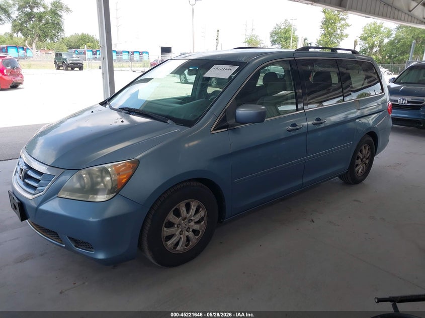 2009 Honda Odyssey Ex 5FNRL38459B044825 photo 1