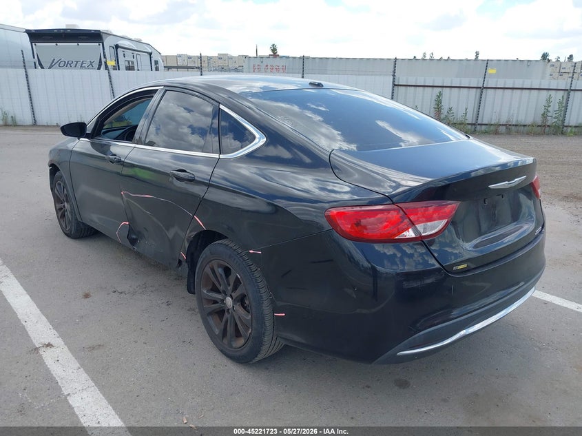 Vin: 1c3cccab8fn687671, lot: 45719484, chrysler 200 limited 20153
