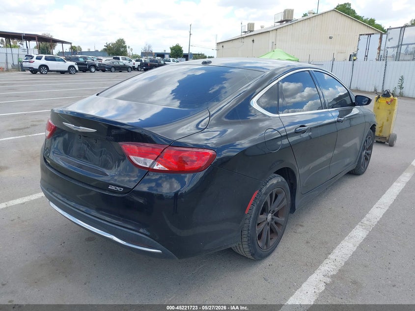 Vin: 1c3cccab8fn687671, lot: 45719484, chrysler 200 limited 20154