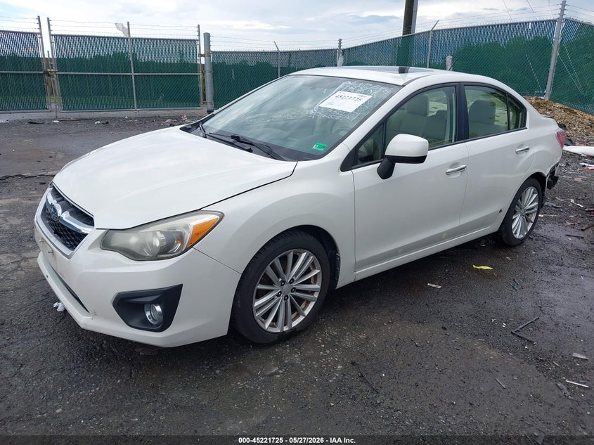 Vin: jf1gjak69dh020344, lot: 45719485, subaru impreza 2.0i limited 20132