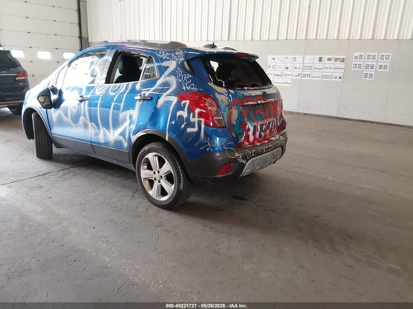 Vin: kl4cjbsb3gb650907, lot: 45719488, buick encore convenience 20163