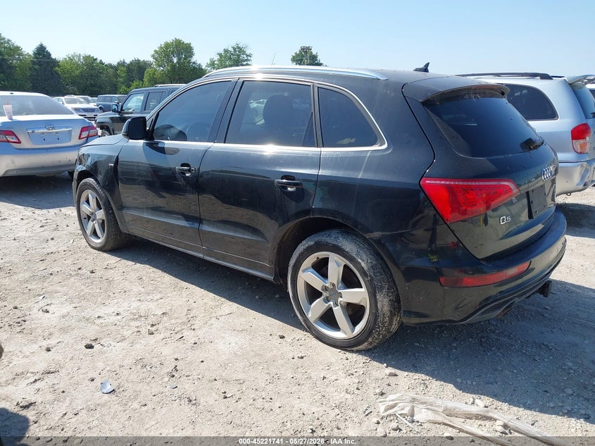 Vin: wa1dkafp8ba028707, lot: 45719502, audi q5 3.2 premium plus 20113
