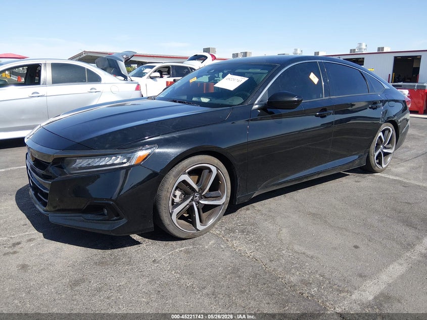 2021 Honda Accord Sport 1HGCV1F31MA031779 photo 1