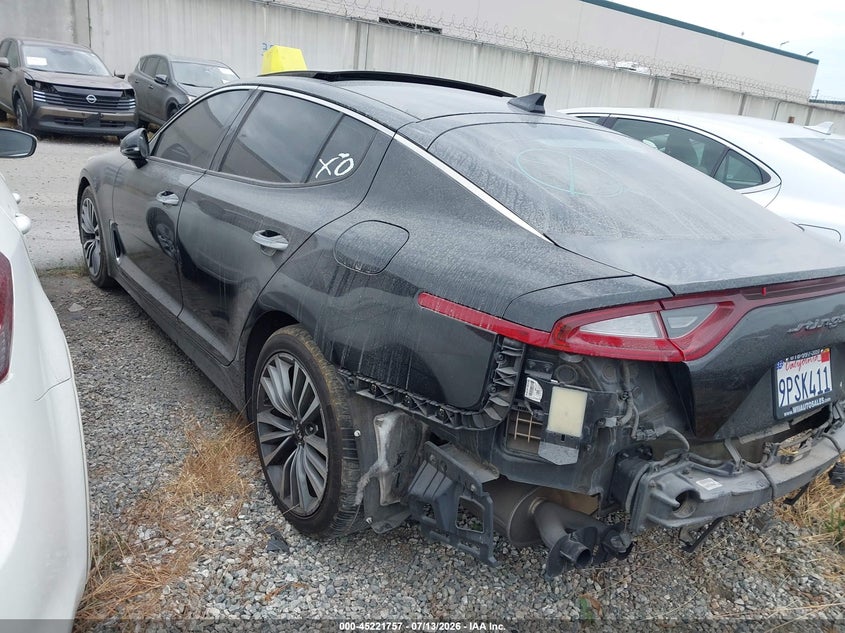 Vin: knae25la3j6013922, lot: 45719518, kia stinger premium 20183