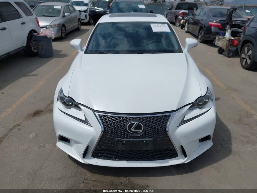 LEXUS IS 350 2015 VIN JTHBE1D20F5021629