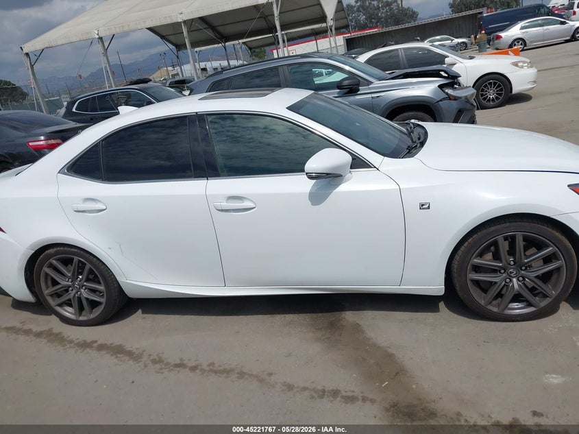 LEXUS IS 350 2015 VIN JTHBE1D20F5021629