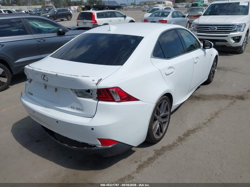 2015 LEXUS IS 350 auction photo 4