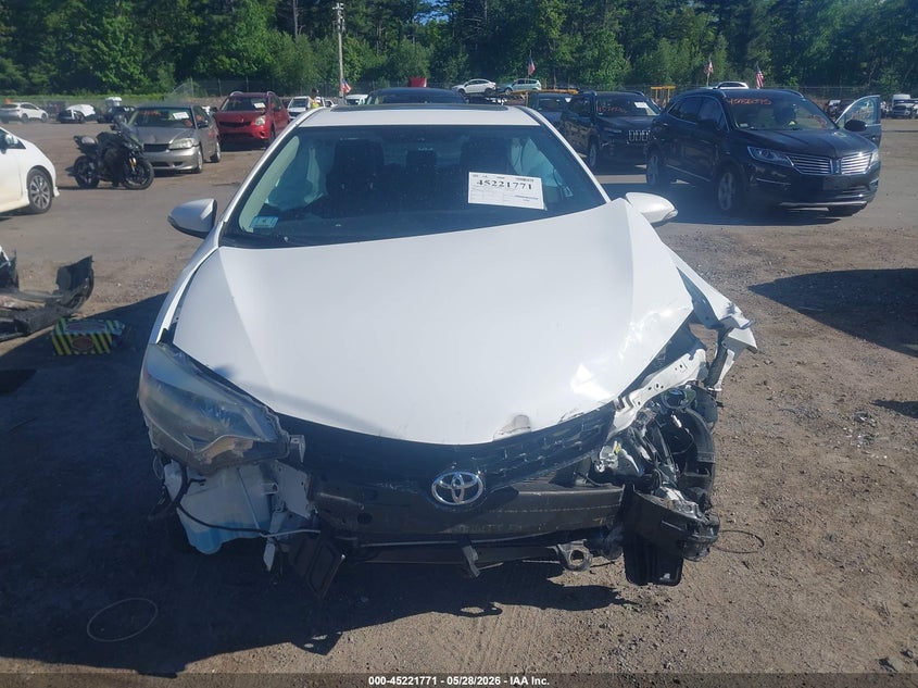 2015 TOYOTA COROLLA SEDAN 1.8L I-4 DOHC, VVT, 132HP
