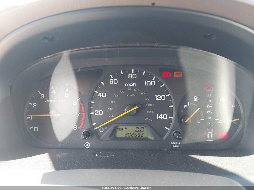 2000 Honda Accord 3.0 Ex VIN: 1HGCG165XYA085289 Lot: 45221776