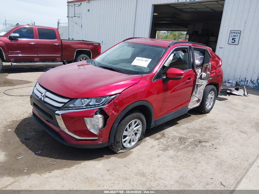 Vin: ja4at3aa4kz015758, lot: 45719550, mitsubishi eclipse cross es 20192