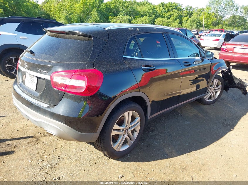 2018 MERCEDES-BENZ GLA 250 auction photo 4