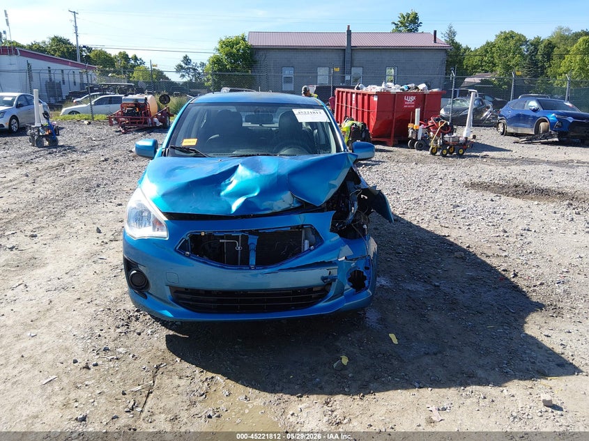 2017 Mitsubishi Mirage G4 Es VIN: ML32F3FJ9HHF12688 Lot: 45221812