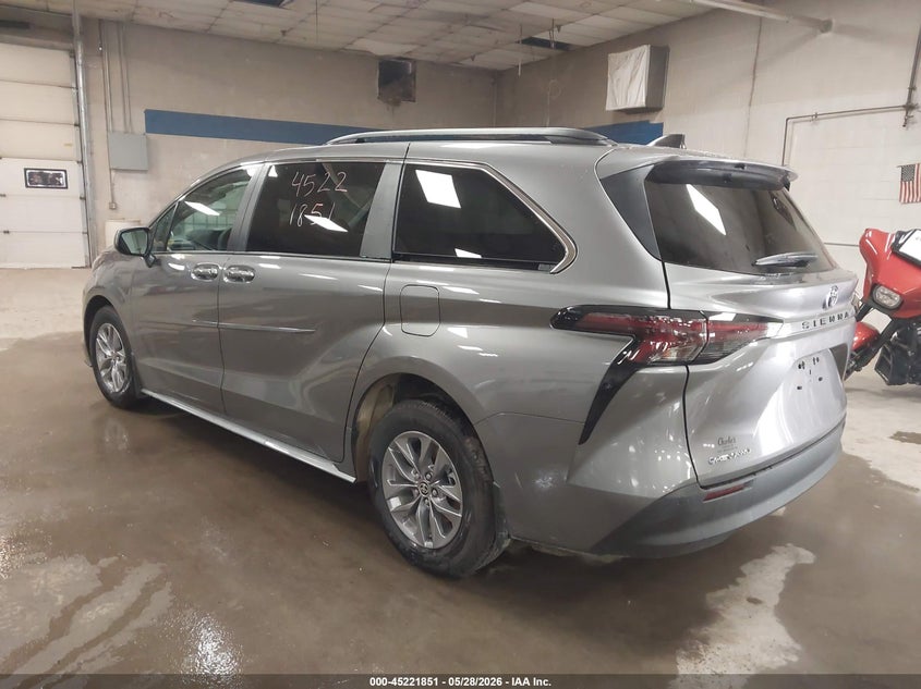 Vin: 5tdkskfc4ts251833, lot: 45719612, toyota sienna le 20263