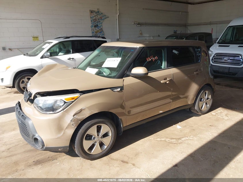Vin: kndjn2a27e7093387, lot: 45719636, kia soul 20142