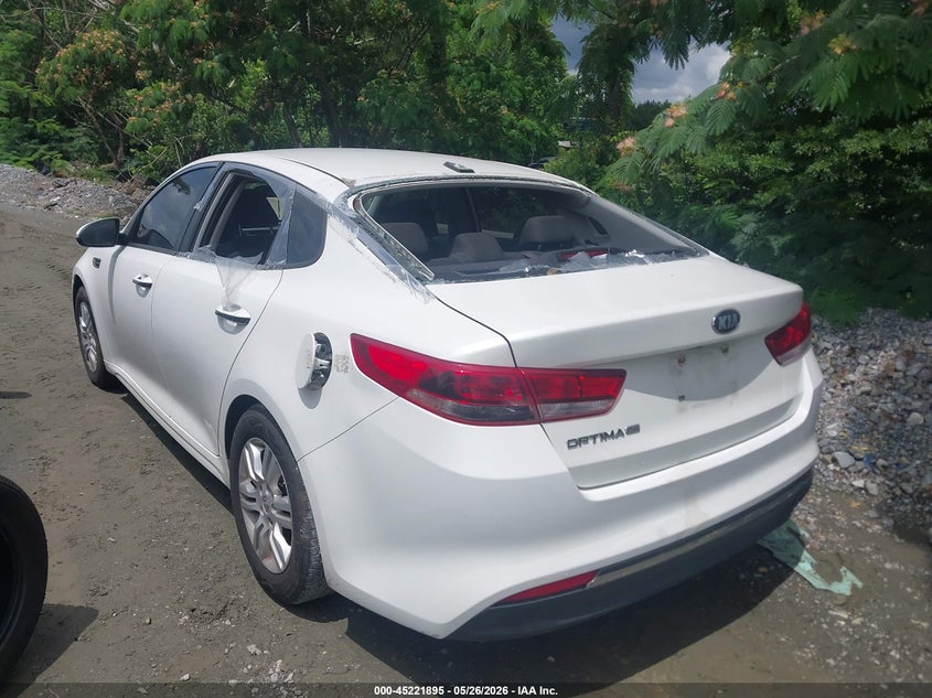 Vin: knagt4l3xh5173751, lot: 45719656, kia optima lx 20173