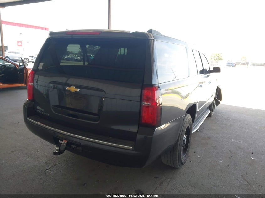 Vin: 1gnsckkc8fr679319, lot: 45719661, chevrolet suburban 1500 ltz 20154