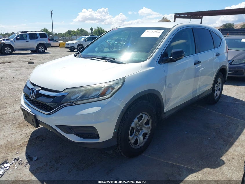 2015 Honda Cr-V Lx 5J6RM3H37FL025104 photo 1
