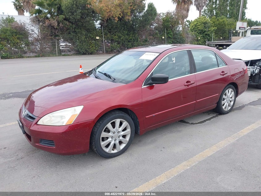 2006 Honda Accord 3.0 Ex 1HGCM66506A061215 photo 1