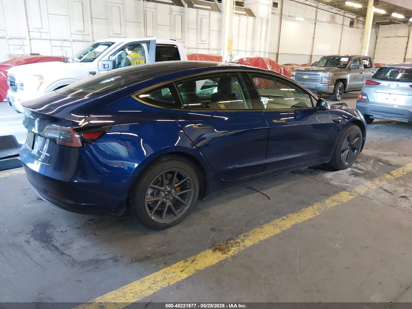 Vin: 5yj3e1eb7mf055941, lot: 45719738, tesla model 3 long range 20214