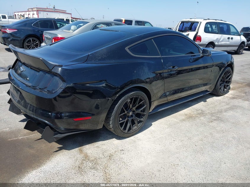 Vin: 1fa6p8th4f5351744, lot: 45719739, ford mustang ecoboost 20154