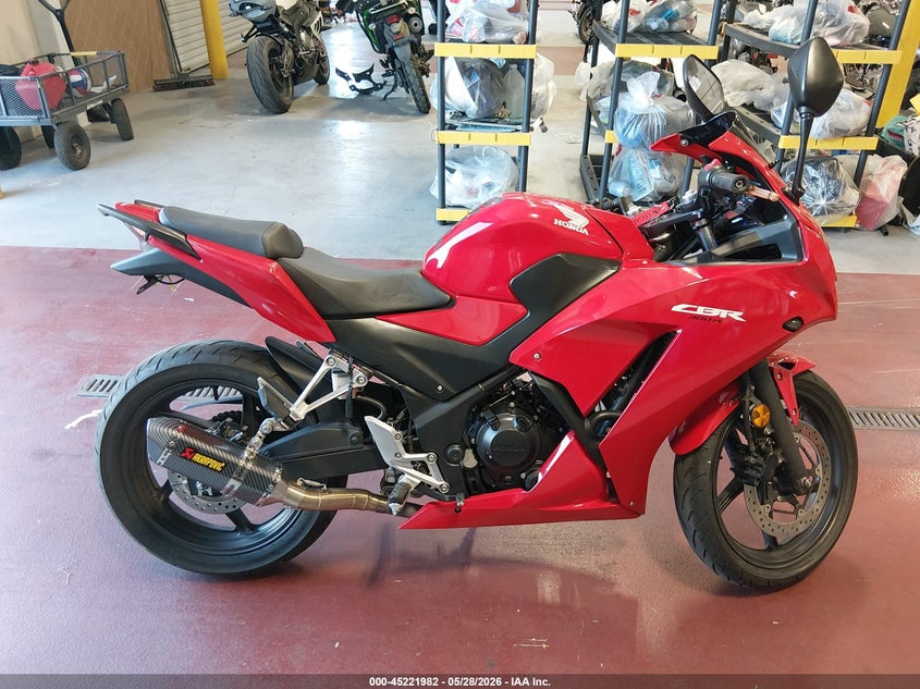 2015 Honda Cbr300 R VIN: MLHNC5103F5100367 Lot: 45221982