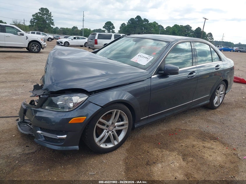 2014 Mercedes-Benz C 250 Sport WDDGF4HB8EA909329 photo 1