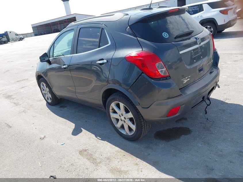 Vin: kl4cjgsbxgb651839, lot: 45719774, buick encore leather 20163