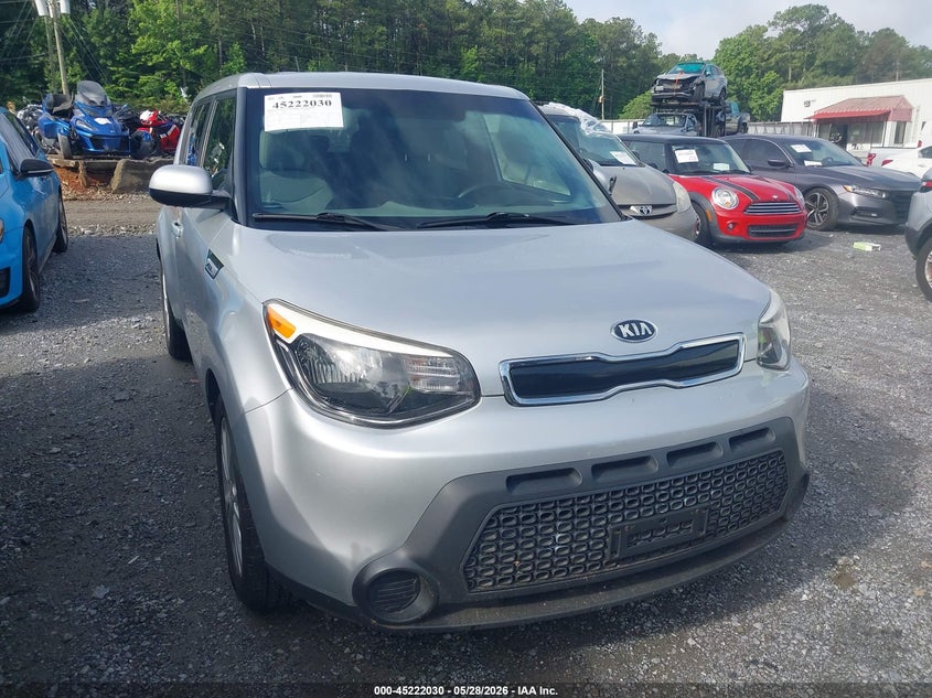 2015 KIA SOUL HATCHBACK 2.0L I-4 DI, DOHC, VVT, 164HP