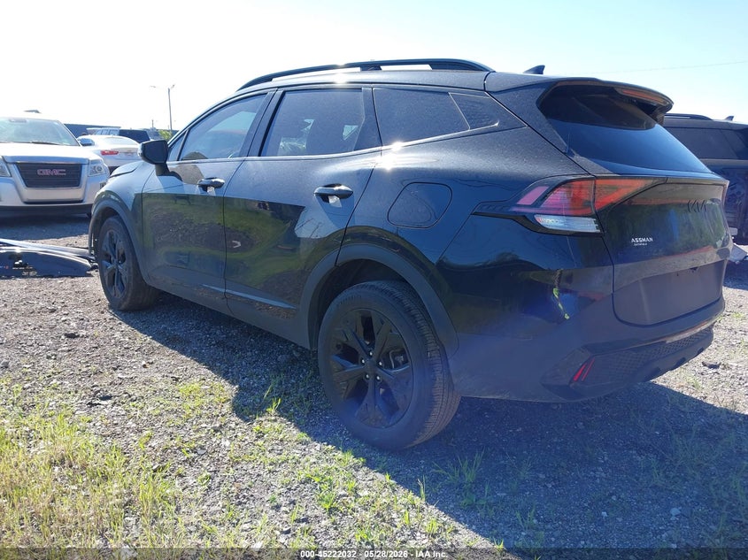 2025 KIA SPORTAGE auction photo 3