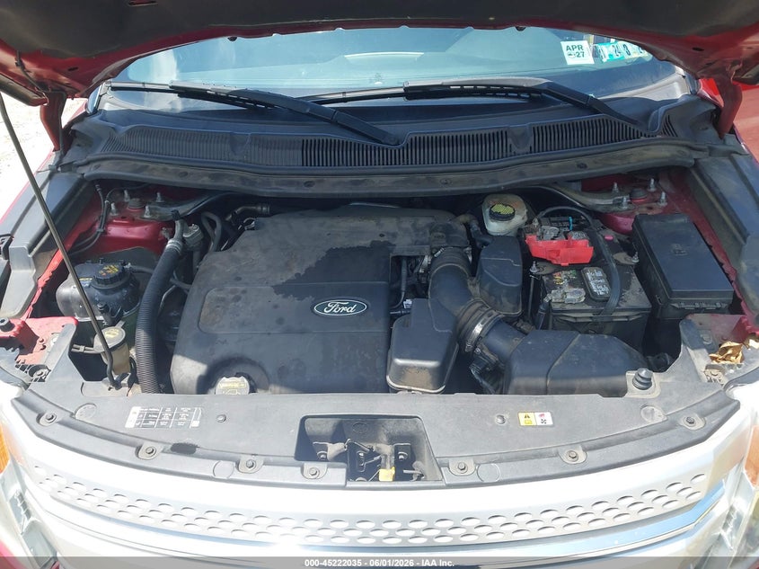 FORD EXPLORER 2014 VIN 1FM5K7D81EGA40896