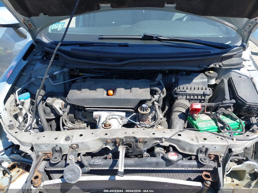 2012 HONDA CIVIC SEDAN 1.8L I-4 VVT, 140HP