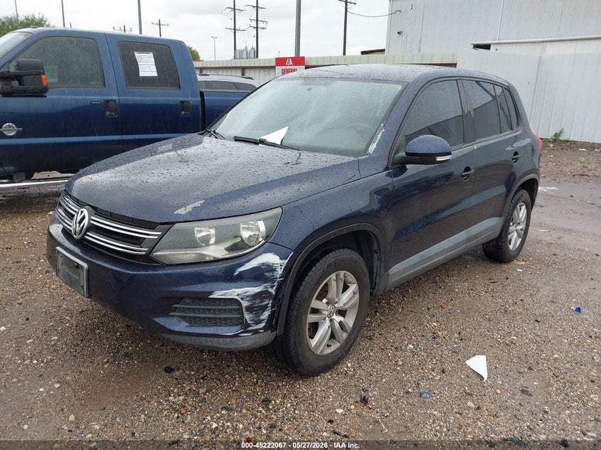 WVGAV7AX5DW539237 2013 Volkswagen Tiguan S photo 1