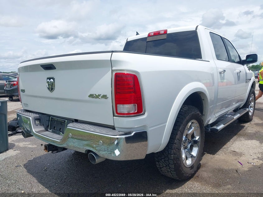 Vin: 1c6rr7nmxhs881508, lot: 45719829, ram 1500 laramie  4x4 5'7 box 20174