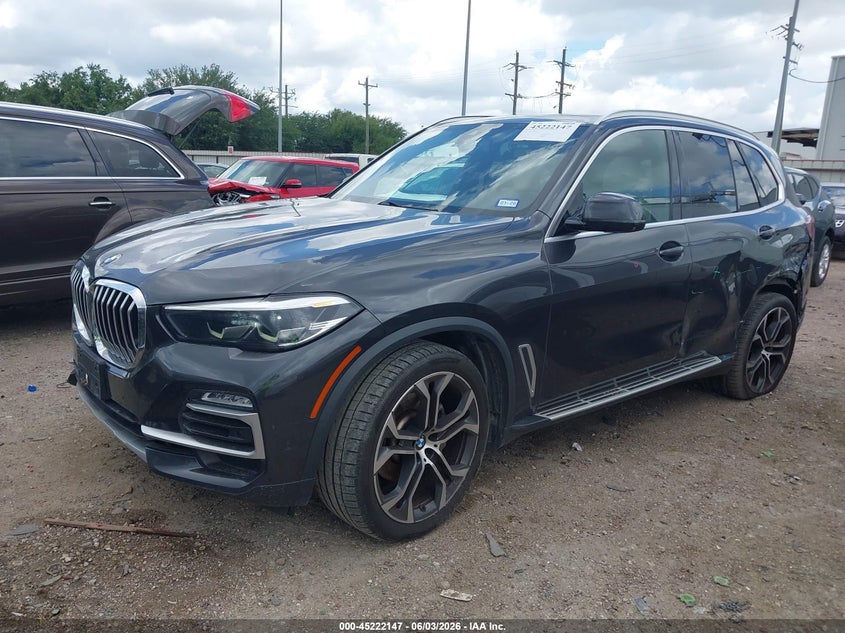 Vin: 5uxcr4c00m9f24631, lot: 45719908, bmw x5 sdrive40i 20212