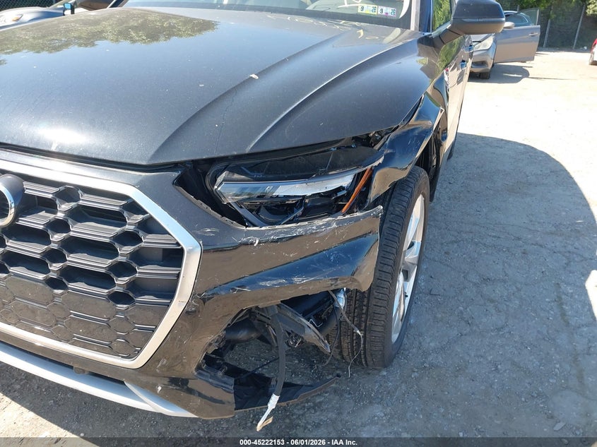 2022 Audi Q5 Premium Plus 45 Tfsi S Line Quattro S Tronic VIN: WA1EAAFY3N2049544 Lot: 45222153