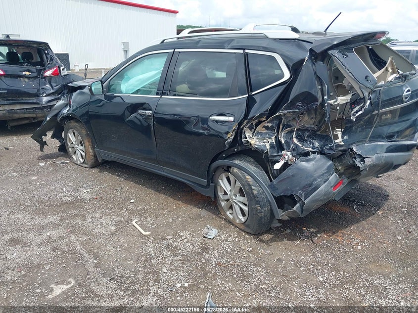 2014 NISSAN ROGUE auction photo 3