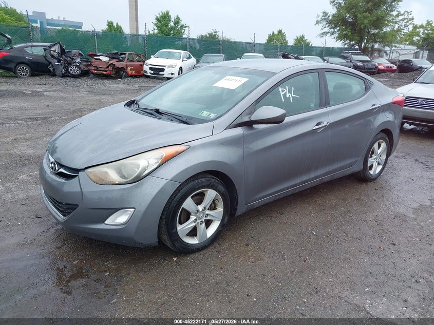 2012 Hyundai Elantra Gls 5NPDH4AE7CH064412 photo 1