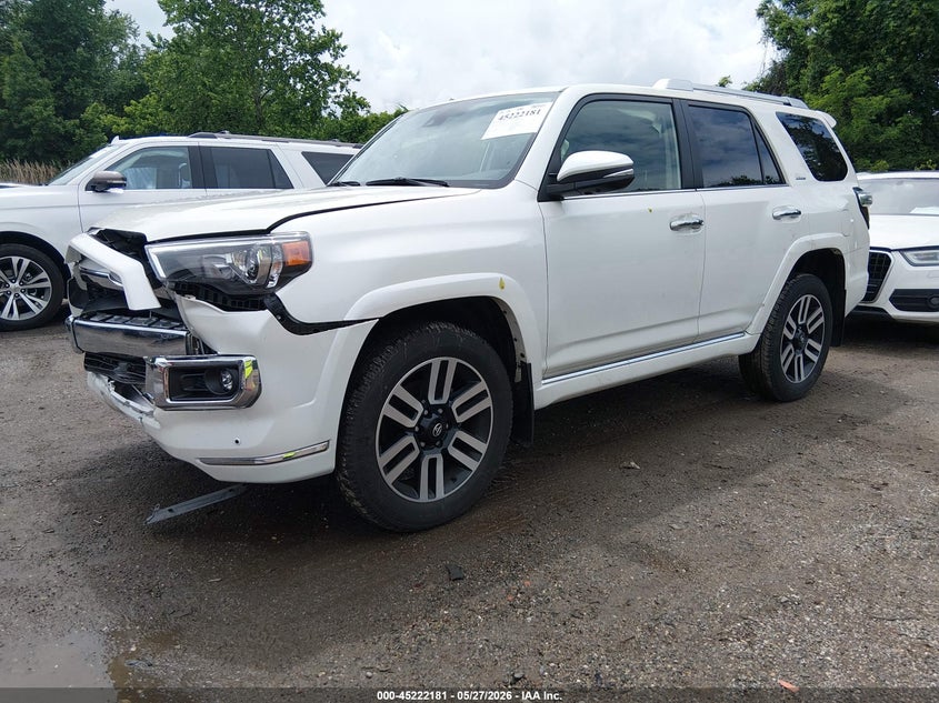 Vin: jteku5jr7p6178529, lot: 45719942, toyota 4runner limited 20232