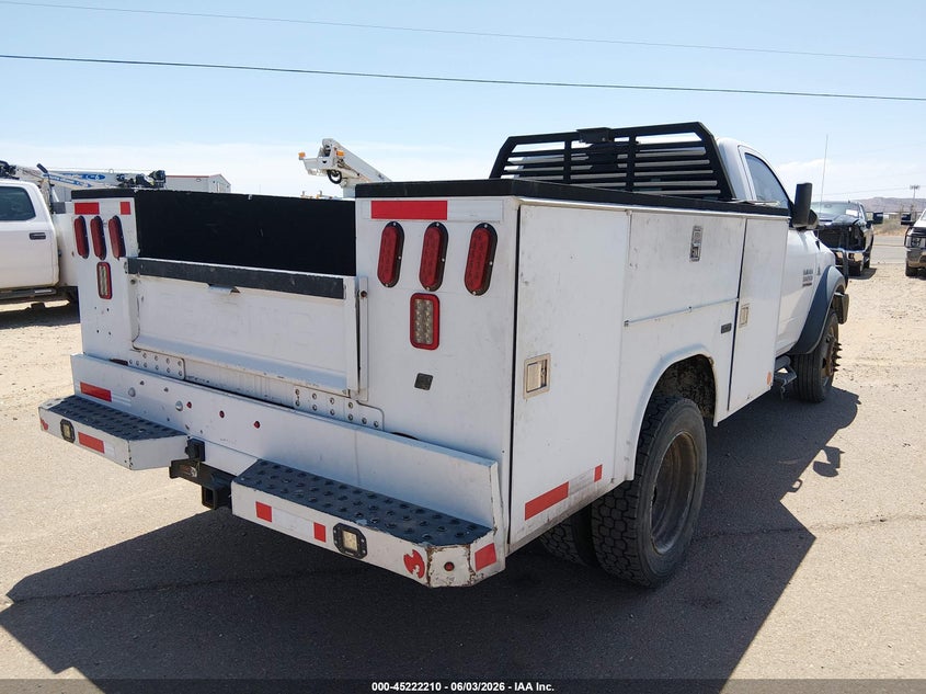 2014 Ram 5500 Ram Chassis Tradesman/Slt white Lot 111045222210 Vin 3C7WRNAL3EG219434
