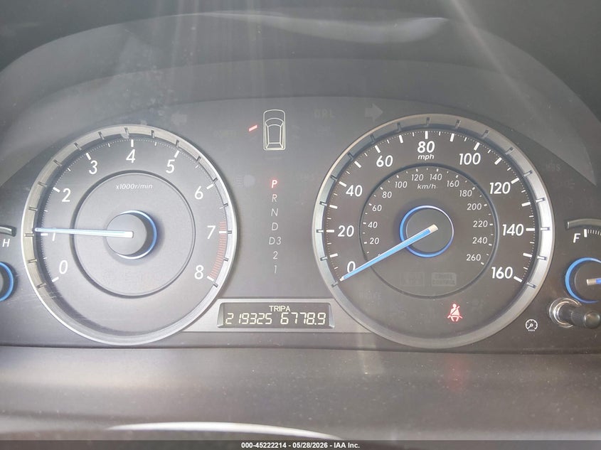 2012 Honda Crosstour Ex-L VIN: 5J6TF2H57CL002736 Lot: 45222214
