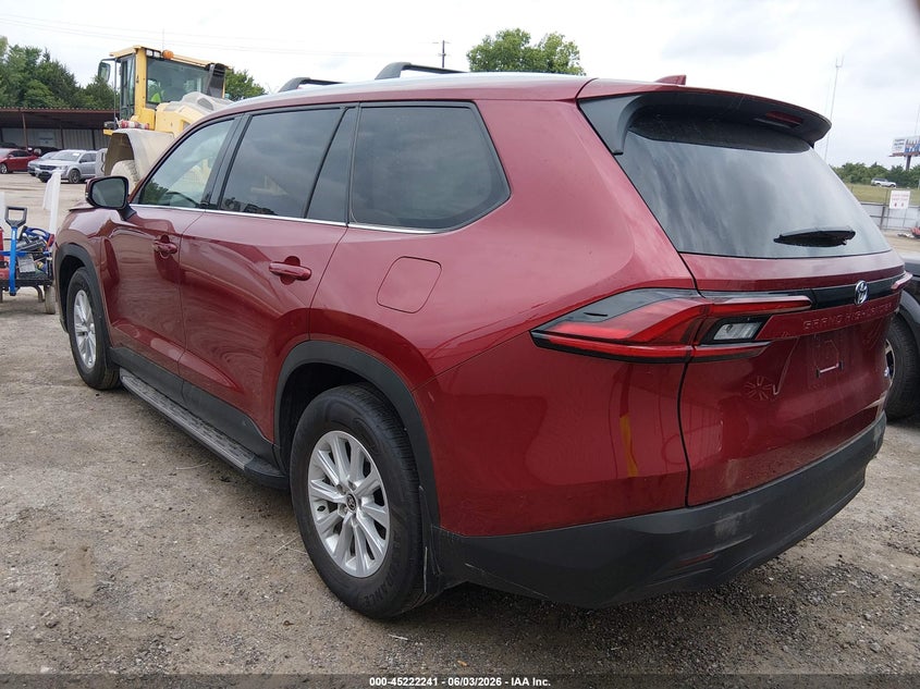 Vin: 5tdaaaa56ss033540, lot: 45720002, toyota grand highlander xle 20253