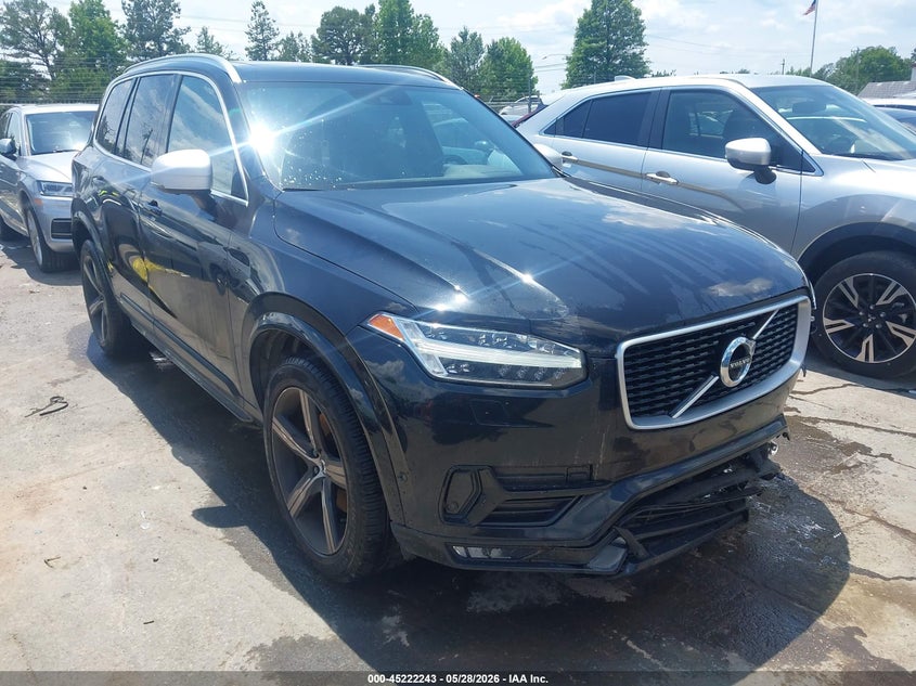 Vin: yv4a22pm8j1196037, lot: 45720004, volvo xc90 t6 r-design 2018 img_1