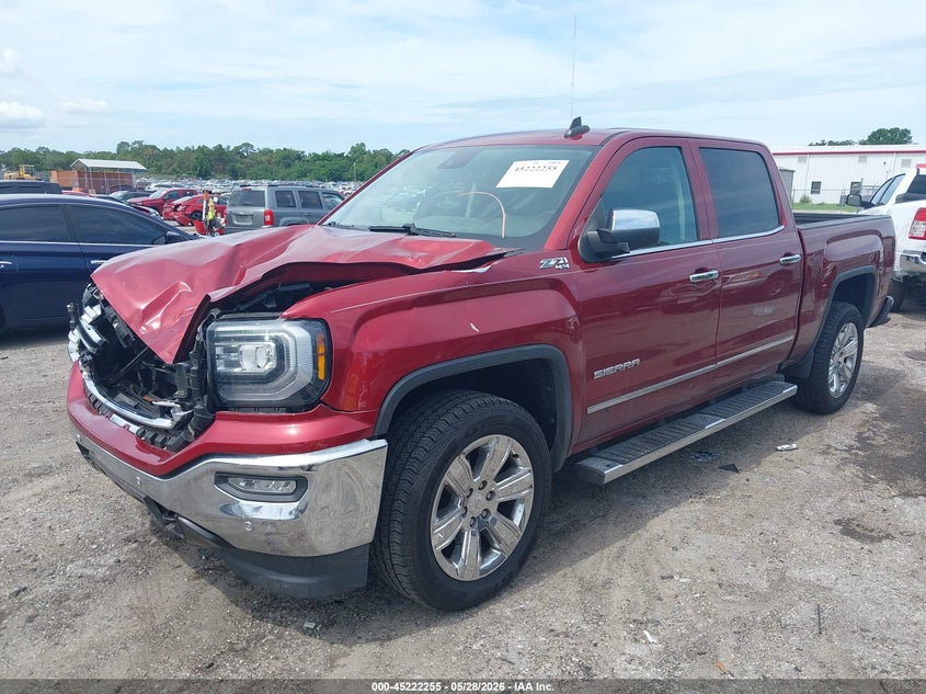 Vin: 3gtu2necxjg195307, lot: 45720016, gmc sierra 1500 slt 20182