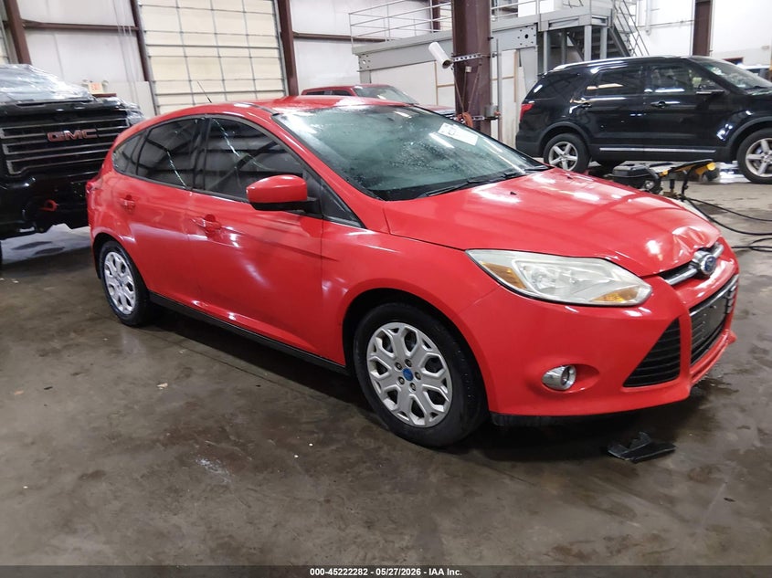 2012 Ford Focus 2.0 Se red Lot 111045222282 Vin 1FAHP3K29CL177573