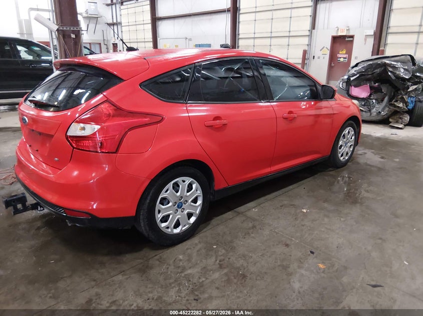 2012 Ford Focus 2.0 Se red Lot 111045222282 Vin 1FAHP3K29CL177573