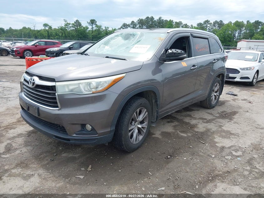2015 TOYOTA HIGHLANDER SPORT UTILITY VEHICLE 3.5L V-6 DOHC, VVT, 270HP