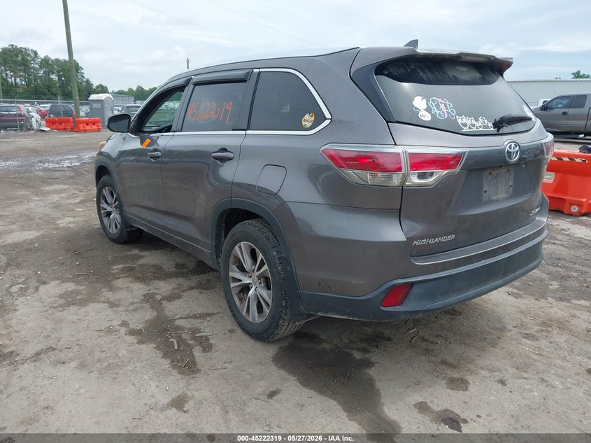 2015 TOYOTA HIGHLANDER SPORT UTILITY VEHICLE 3.5L V-6 DOHC, VVT, 270HP